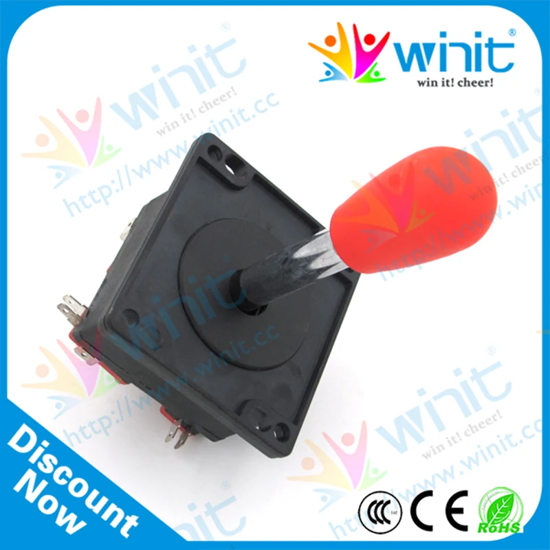 2 шт. аркадный джойстик в испанском стиле игровой контроллер черный красный