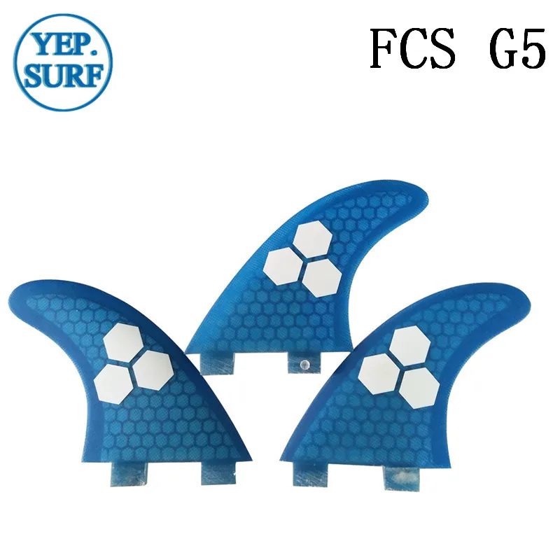 Плавник для серфинга FCS G5 Fin сотовый плавник доски 5 цветов Серфинг Quilhas