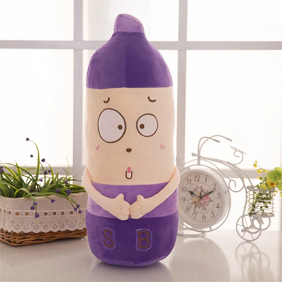 Креативная плюшевая подушка карандаш мультяшная поясничная кукла подарок