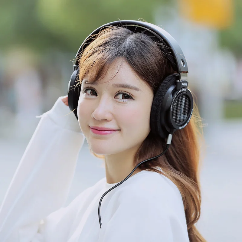 Philips SHP9500 HIFI Professional наушники Active шум отмена неодимовые драйверы гарнитура для Xiaomi