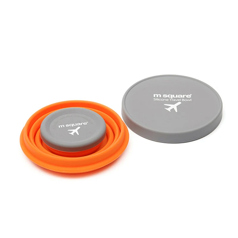 FHEAL пищевой силиконовый складной переносной миска для путешествий на свежем