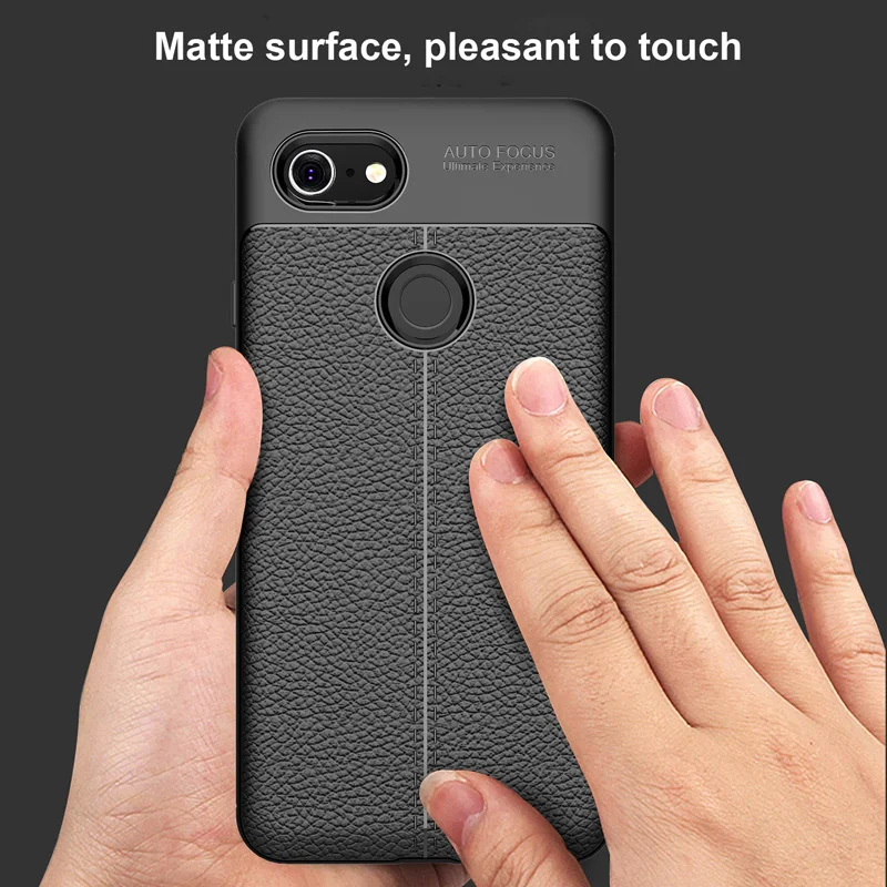 Case For Google Pixel 3a XL 2 3 Pixel2 Pixel3 Cover Armor Bumper Soft Silicone Carbon Fiber Tpu coque Shell | Мобильные телефоны и