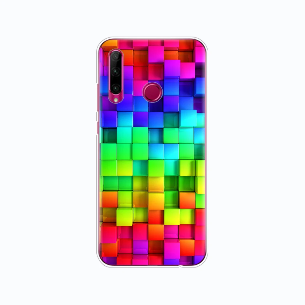 52400 Чехол для Honor 10i HRY-LX1T, силиконовый чехол из ТПУ, чехол для Huawei Honor 10i Honor10i 10 i, бампер, 6,21 дюймов, противоударный - Цвет: 52400