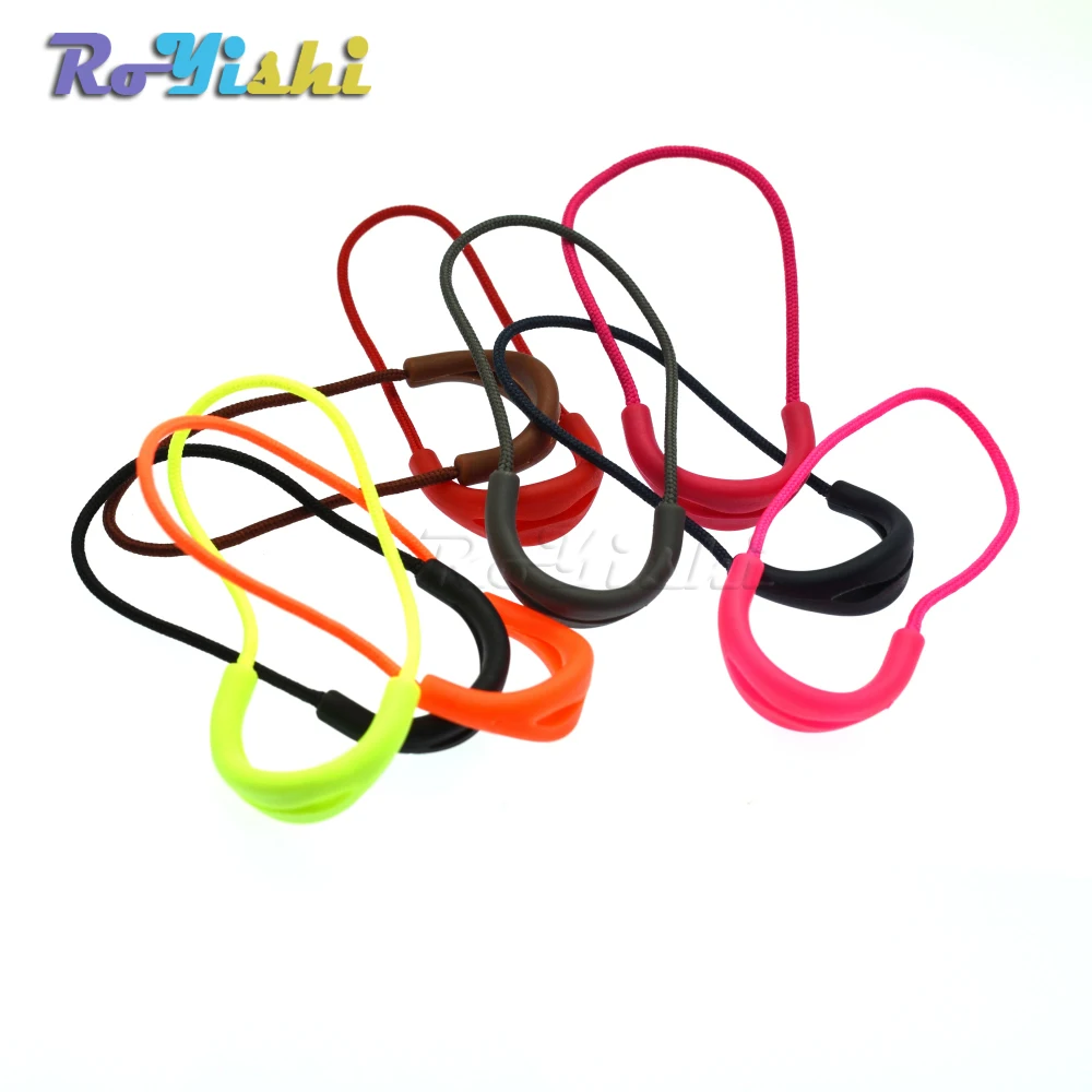 10 шт./упак. разные цвета u образный шнур на молнии тянущийся ремешок для