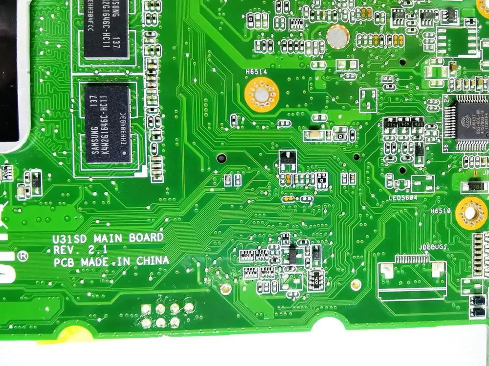 Оригинальная материнская плата для ноутбука ASUS U31SD REV 2 1 протестирована хорошая