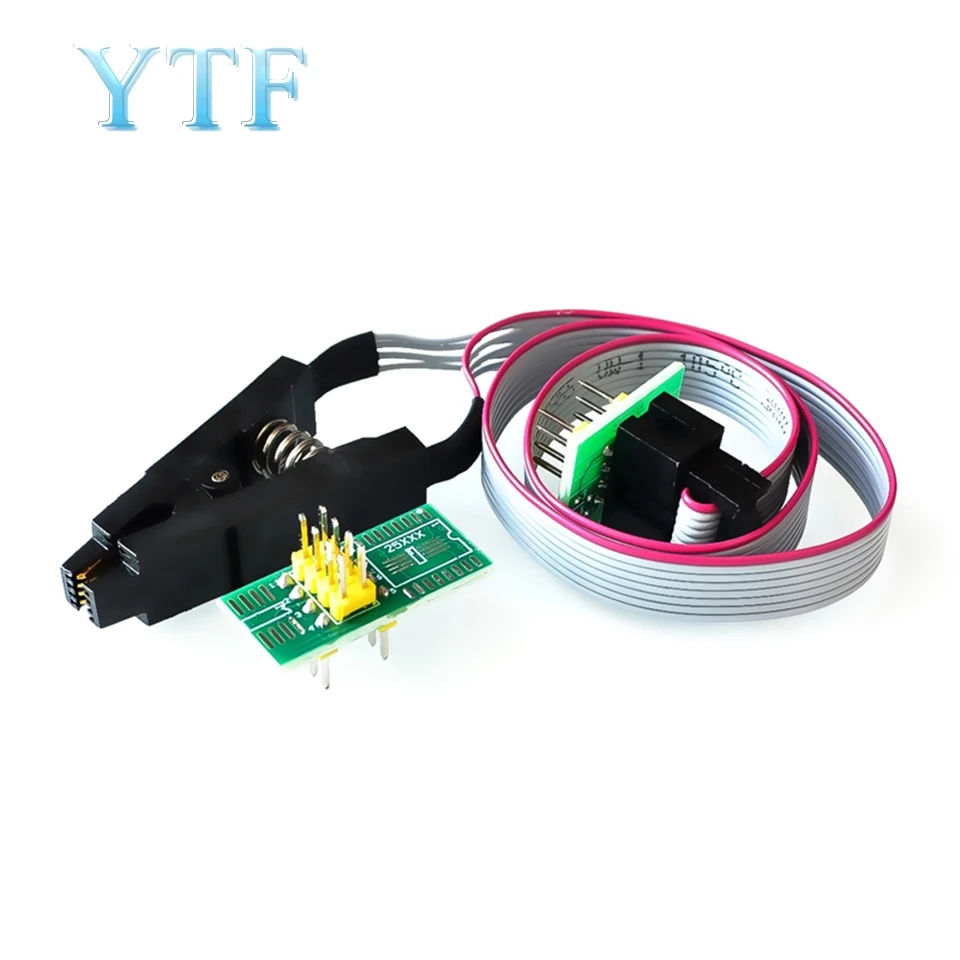 CH341 24 25 серия EEPROM Flash BIOS USB программатор модуль + SOIC8 SOP8 тестовый зажим для 93CXX / 25CXX