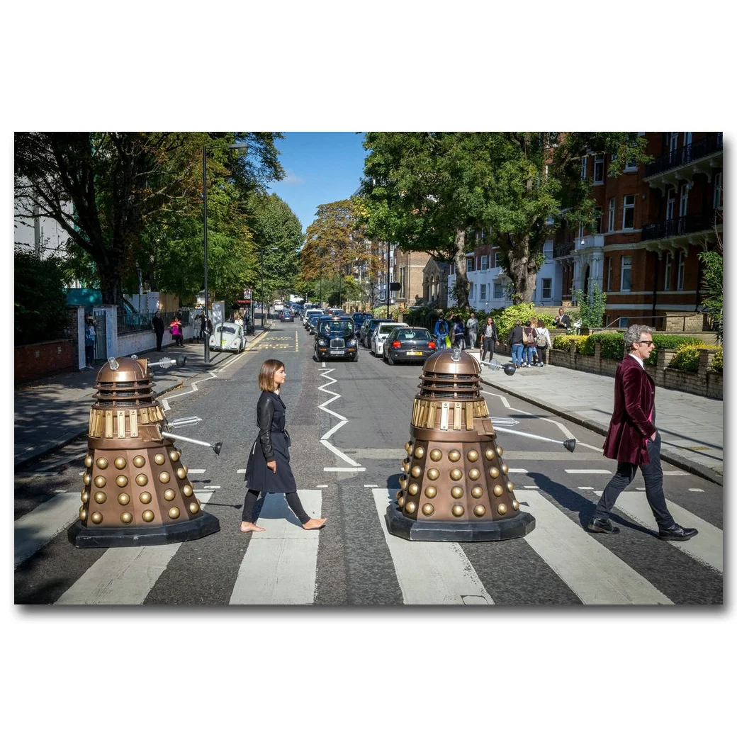 Постер из шелковой ткани DOCTOR WHO картина для ТВ серии Украшение стен гостиной 13x20