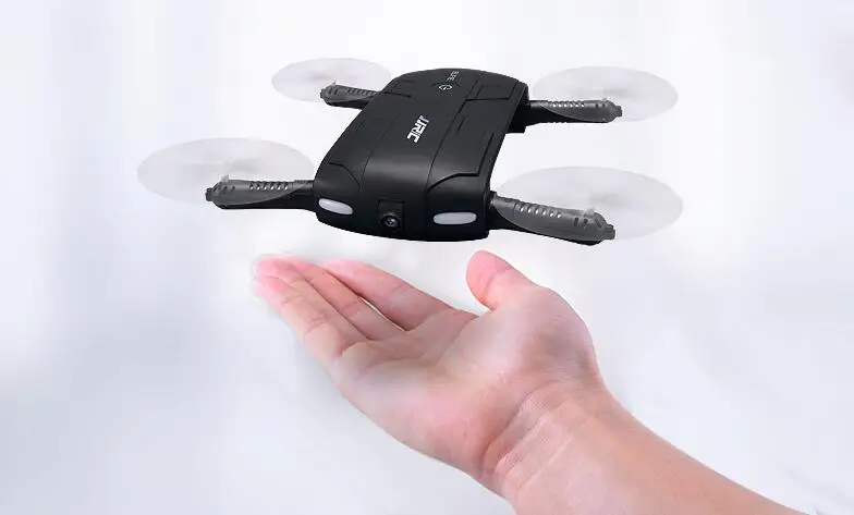 Jjrc H37 Elfie Карманный селфи Дрон Wi Fi Управление складной FPV системы высота режим