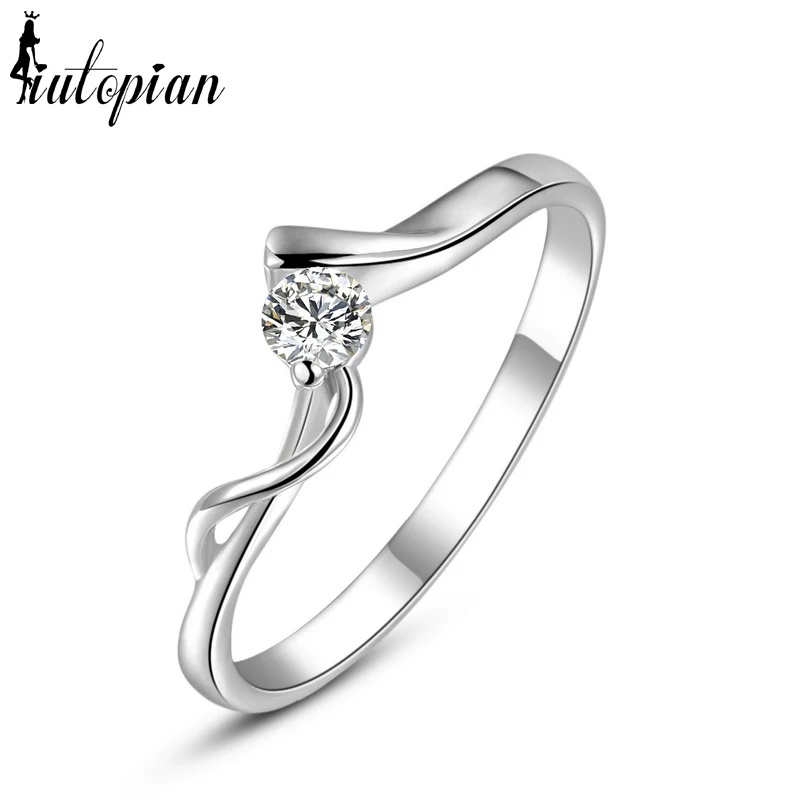 Italina Rigant ювелирное изделие обручальное кольцо для женщин Сделано с австрийскими