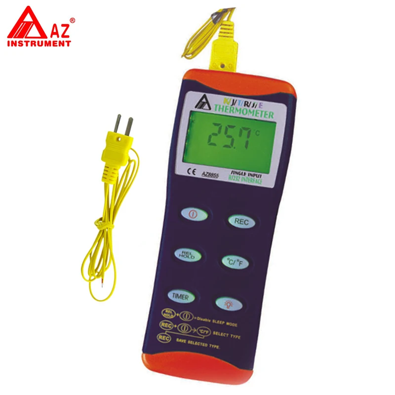 

AZ-8855 Digital K/J/T/R/S/E RS232 Thermocouple Thermometer Meter
