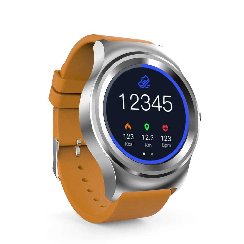 Умные часы 1," ips дисплей MTK2503A трекер активности Smartwatch 300 мАч 128 МБ+ 64 Мб управление музыкой дистанционная камера умные часы