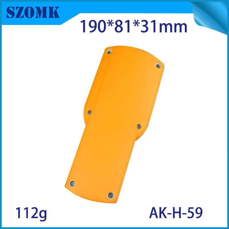 Оранжевый Карманный корпус для электроники пластиковый печатной платы