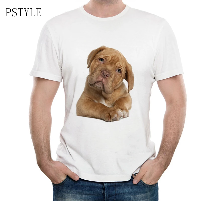 Мужская футболка Pstyle летняя с принтом &quotbad dog&quot|Мужские футболки| |