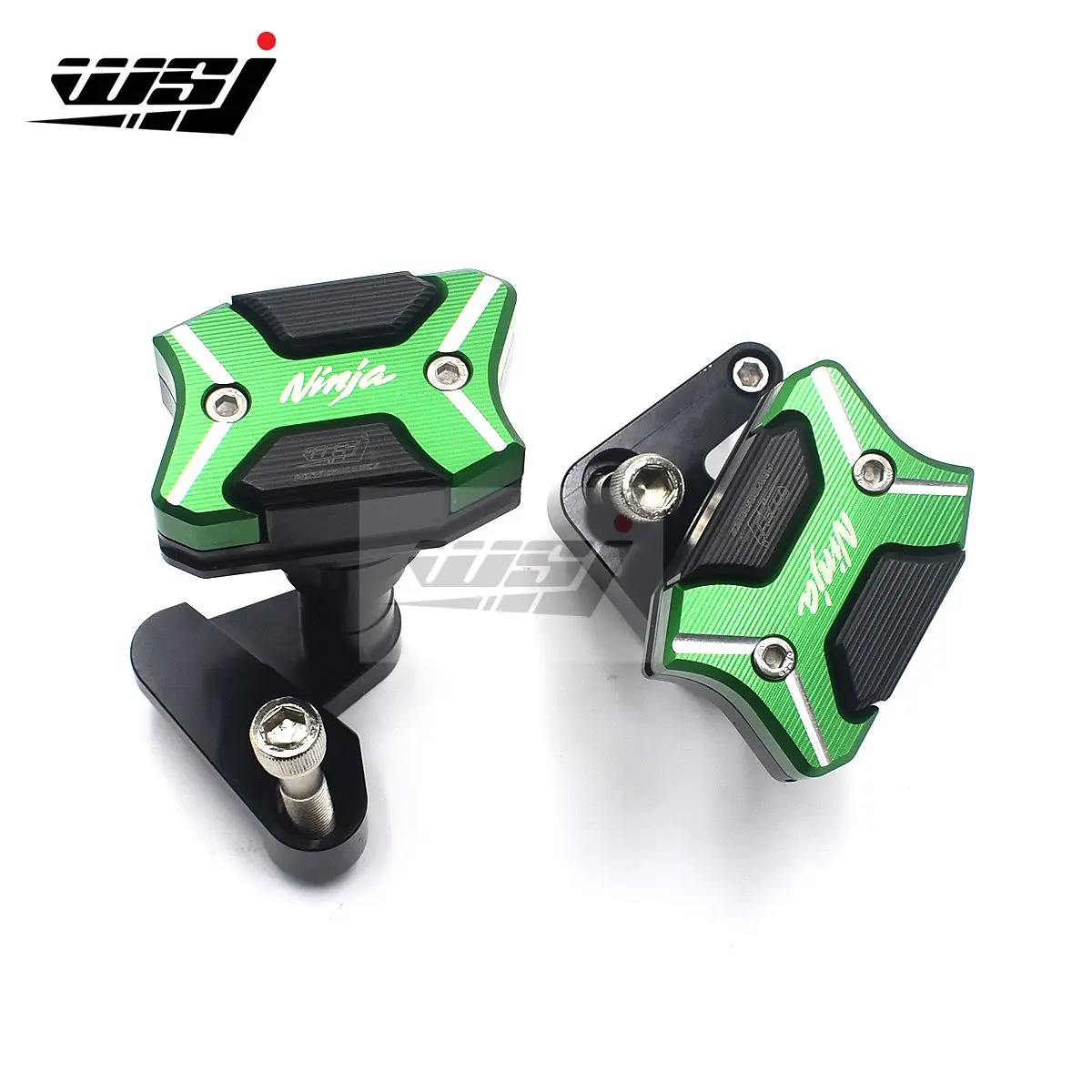 Motorcycle CNC Crash Pad Frame Slider Protection Guard For KAWASAKI ZX10R ZX-10R 08 09 10 2008 2009 2010 | Автомобили и мотоциклы