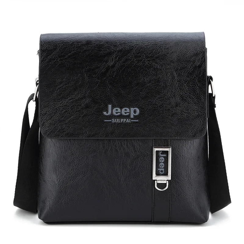 Jeep Sulppai мужские сумки через плечо кожаная деловая сумка мессенджер для работы в