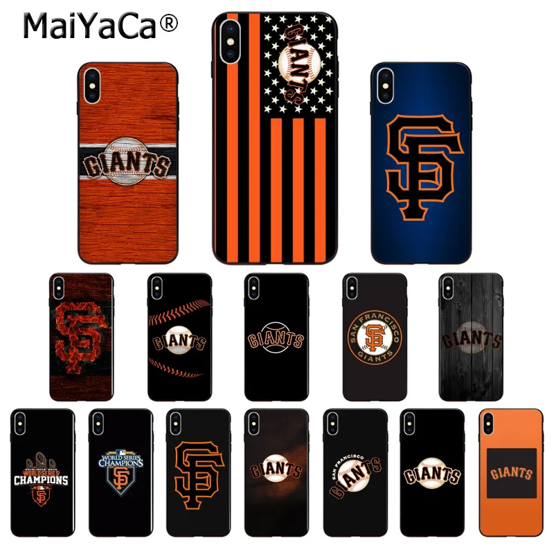MaiYaCa San Francisco Giants высококачественный чехол для телефона iPhone X XS MAX 6 6s 7 7plus 8 8Plus 5 5S SE