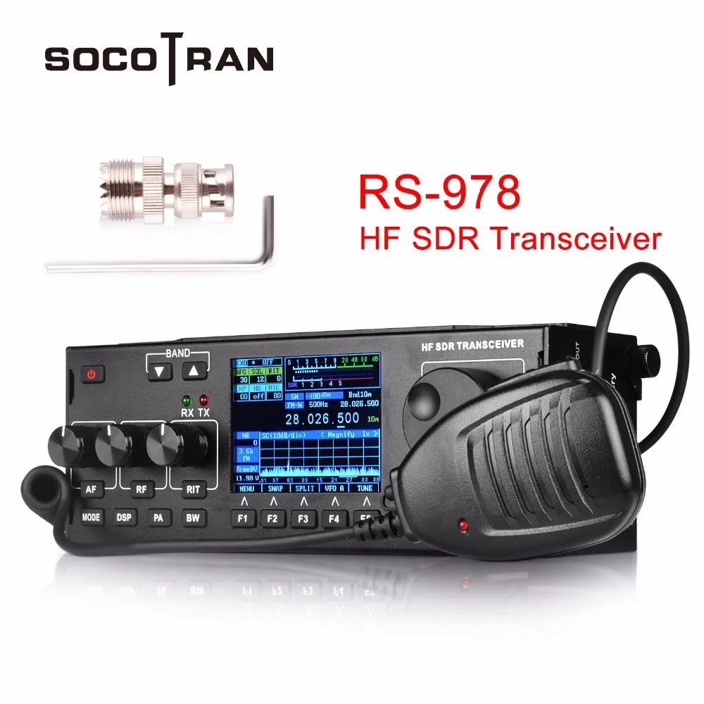 RS-978 SSB hf SDR радио HF ham трансивер 1,8-30 MHz 10 ватт ham sdr радио hf с 3800mAh литий-ионный аккумулятор