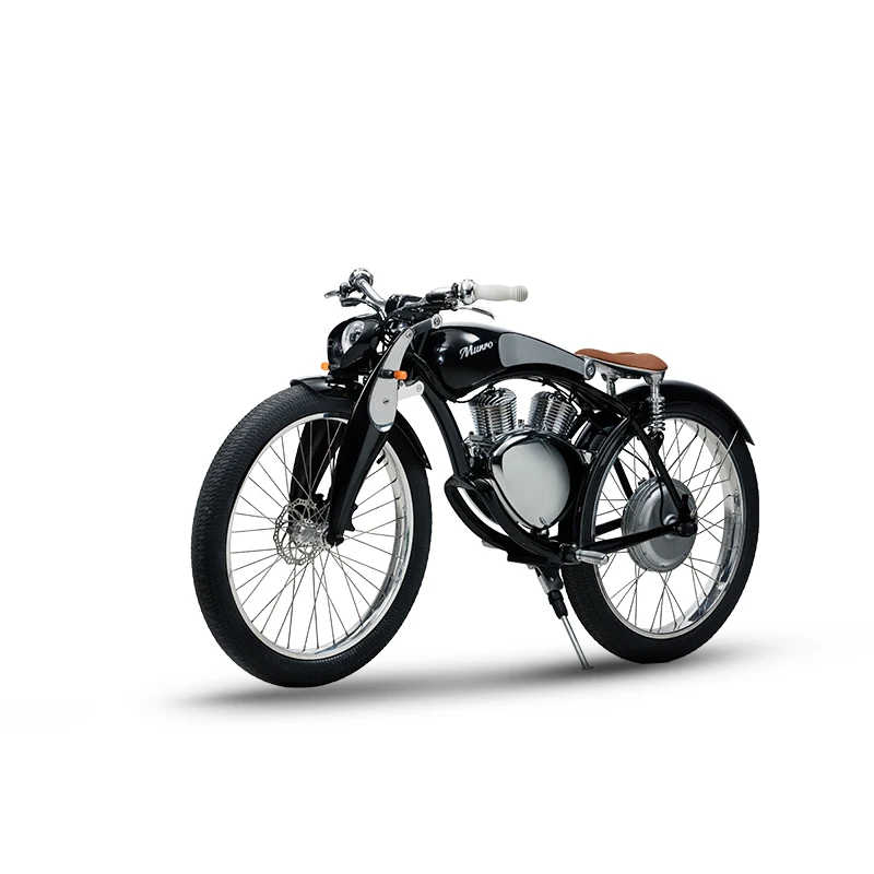 Роскошный электрический мотоцикл Munro2.0 26 дюймовый Электрический велосипед 48 В