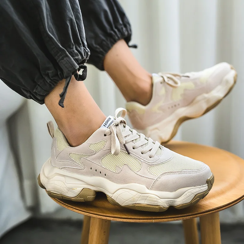 Новинка 2019 года кроссовки из натуральной кожи для мужчин и женщин Дизайнерская