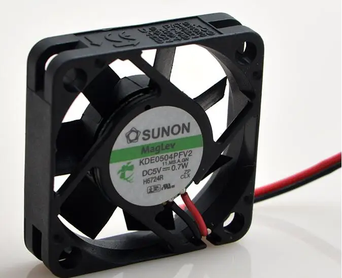 SUNON 5V 0 7 W KDE0504PFV2 4cm 4010 подвеска зарядное устройство бесшумный вентилятор|silent fan|sunon