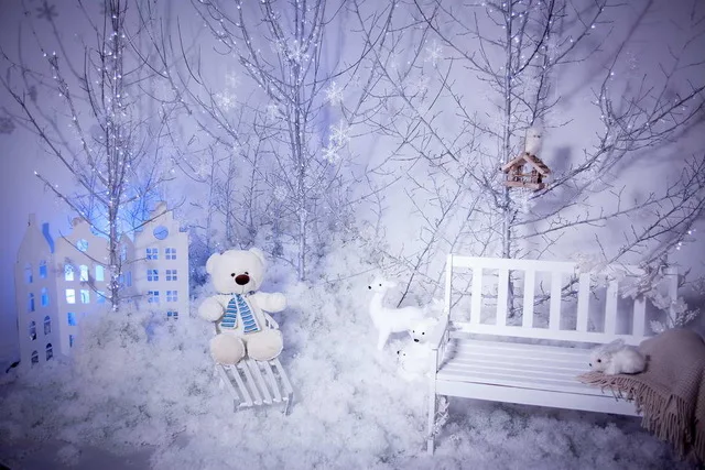 

Vinyl party toys tree parphoto background Christmas photography backdrops for kids photo studio portrait background