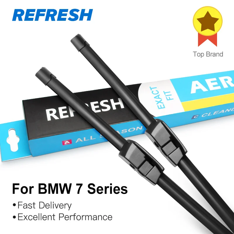 REFRESH Щетки стеклоочистителя для BMW 7 серии E65 E66 E67 E68 F01 F02 F03 F04 730i 735i 740i 745i 750i 760i 730d 740d