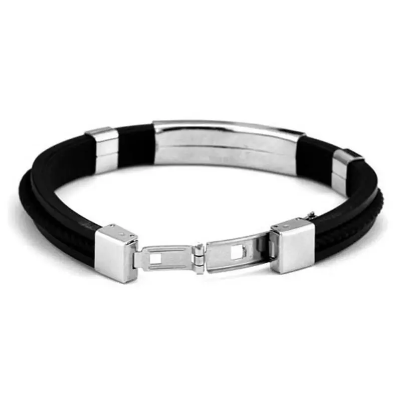 Очаровательный браслет для мужчин крутая цепочка с звеньями украшение из