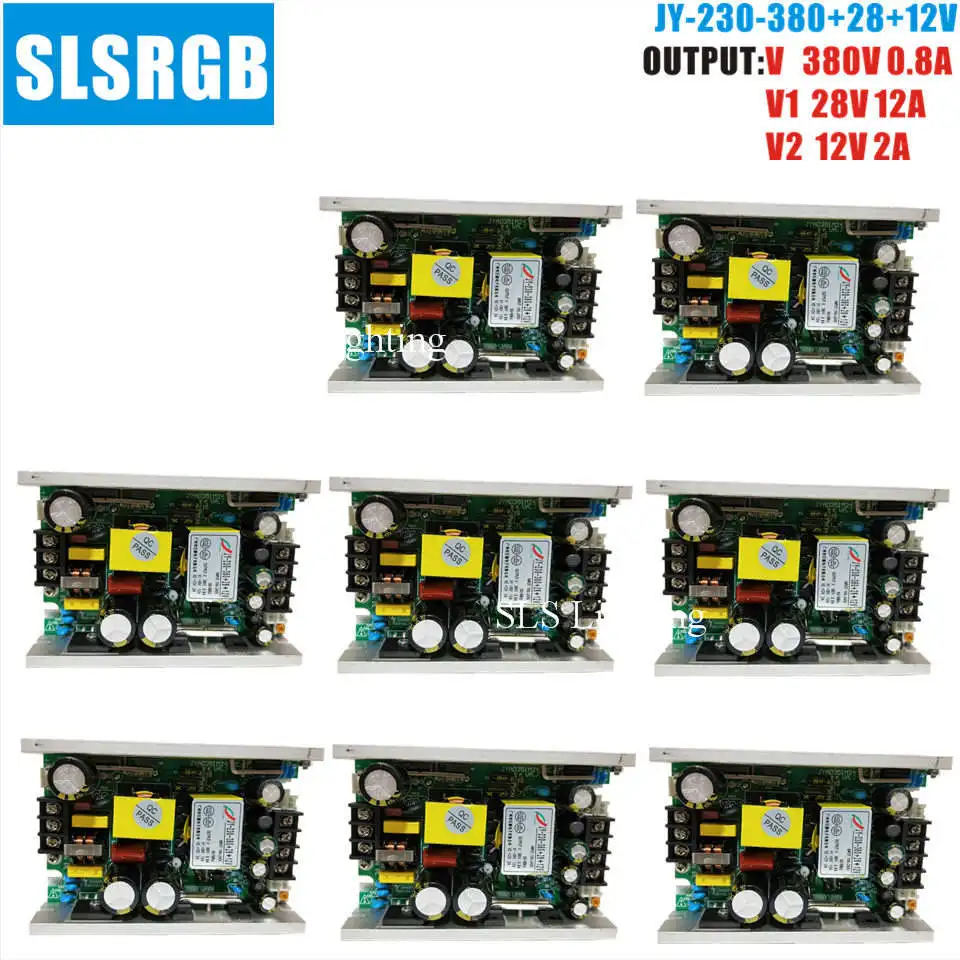JY-230-380V 28V 12V 8 шт./лот 230 W Шарпи 200 W 5R 230 W 7R Мощность питания головка перемещения луча PFC DC12V 24 V 28 V 36 V 380 V OUTOUT замена питания Мощность - Цвет: JY-230-380V 28V 12V