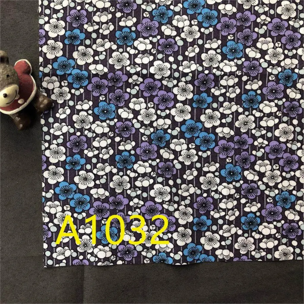 BB011 50*145 см цветочный из хлопчатобумажной ткани счетчики для детей infantiles платья подушки одеяло постельные принадлежности Простыня швейная ткань материал D30 - Цвет: BB011