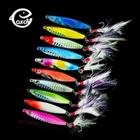 qxo fishing lure jig light silicone bait wobbler spinners spoon bait squid peche octopus winter sea ice fishing minnow tackle