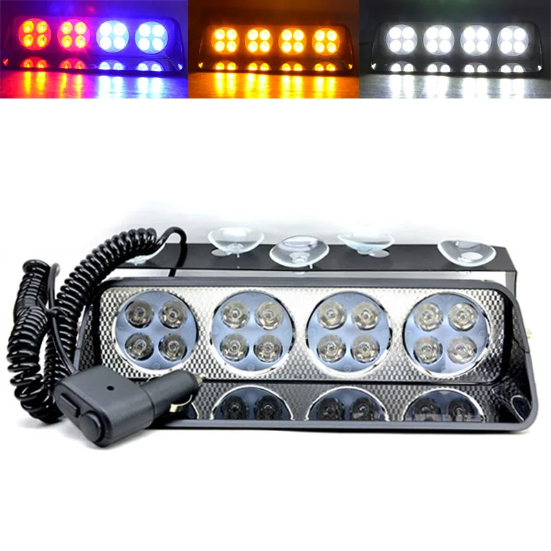 Супер яркий Автомобильный светодиодный аварийный светильник строб проблесковый