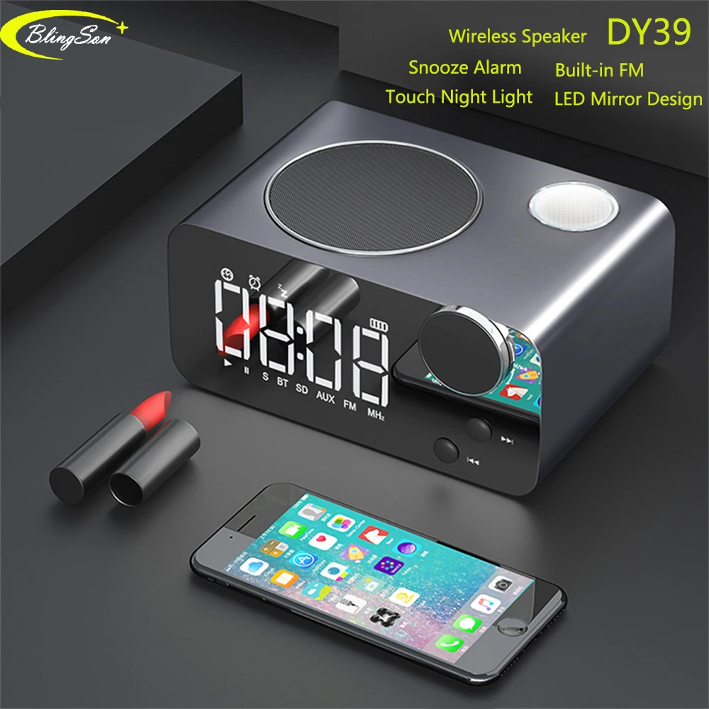 Bluetooth динамик громкой связи беспроводной стерео музыкальный плеер s поддержка