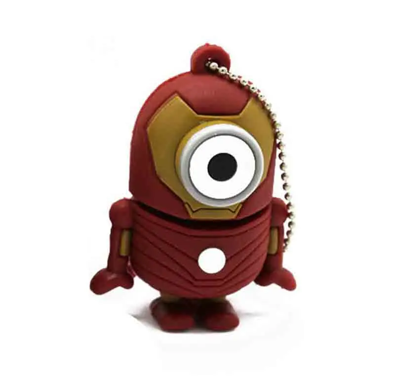 CartoonsBest подарок супергерой Мститель/Супермен/Бэтмен/Человек паук Флешка Usb 2 0 8G 16G