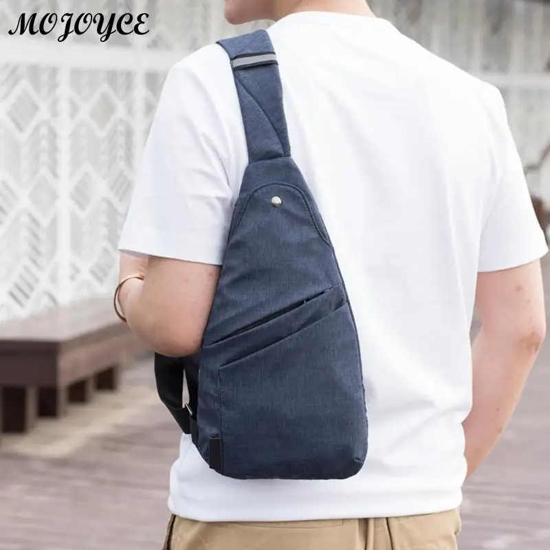 Fashion Men Nylon Anti-Theft Sling Shoulder Chest Pack Handbags Travel Riding Outdoors Messenger Crossbody Bags New Arrival Bag