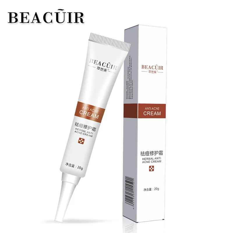 BEACUIR Rejuvenation Acne Cream Anti Treatment Scar Removal Whitening Moisturizing Shrink Pores Beauty For Face Skin 20g | Красота и