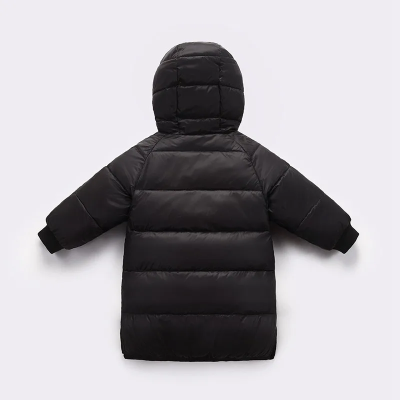 CROAL chery/80% пуховое зимнее пальто для детей; длинная теплая зимняя куртка для мальчиков и девочек; детская зимняя одежда для маленьких девочек