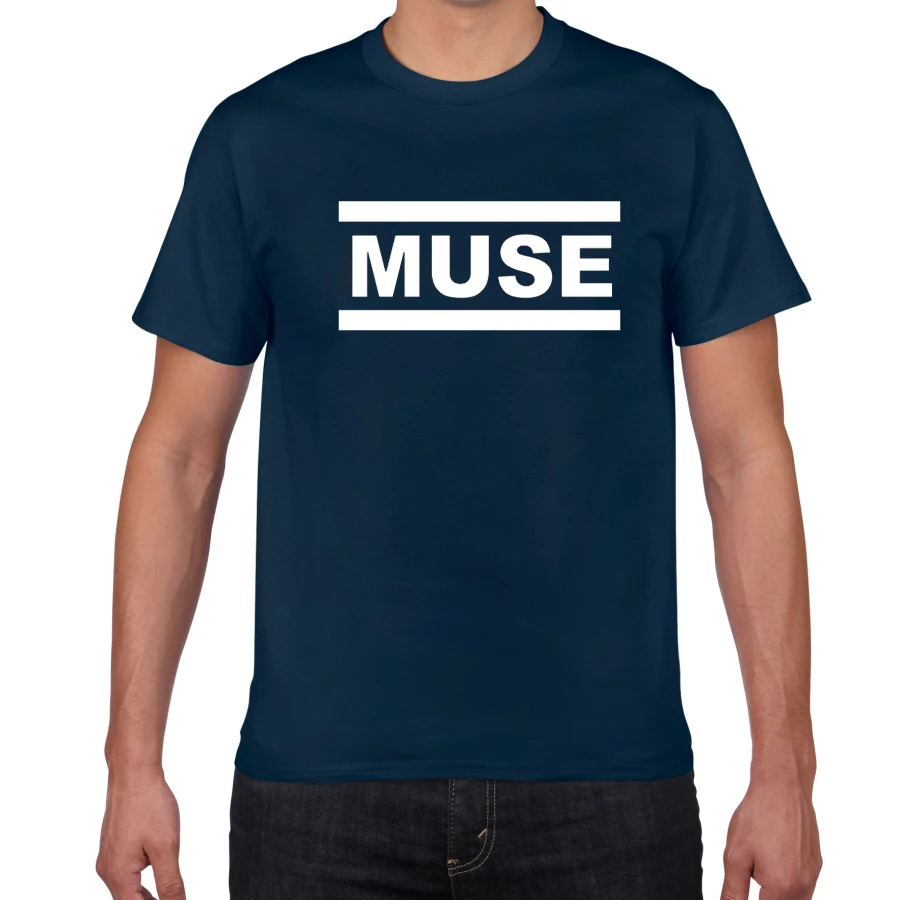 Новинка, футболки Muse, мужские уличные футболки, мужские летние футболки из хлопка, топы, рок-группа, футболки, мужская одежда