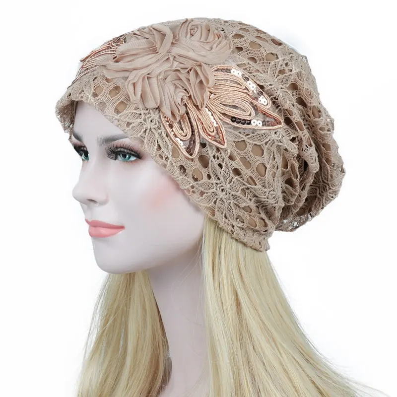 

Spring Autumn Hat For Women Skullies Beanies Women Fashion Warm Cap Unisex Elasticity Knit Beanie Hats Gorros Female Lace Caps