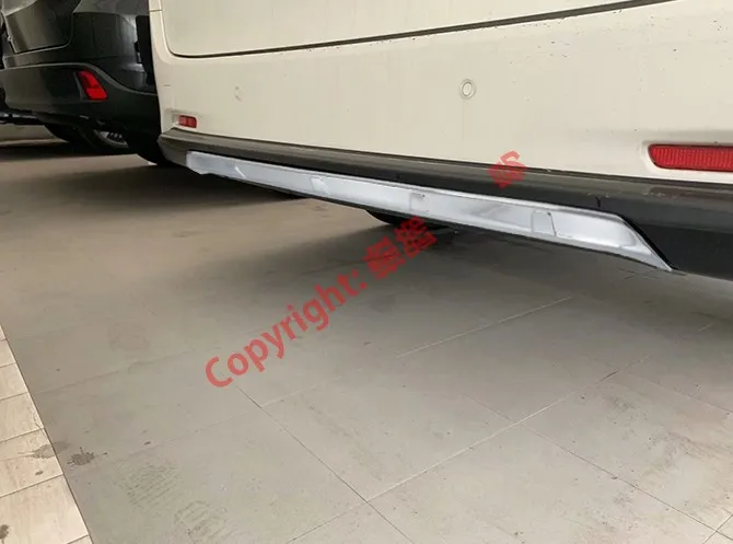 ABS Хромированная накладка на задний бампер для Toyota Alphard Vellfire AH30