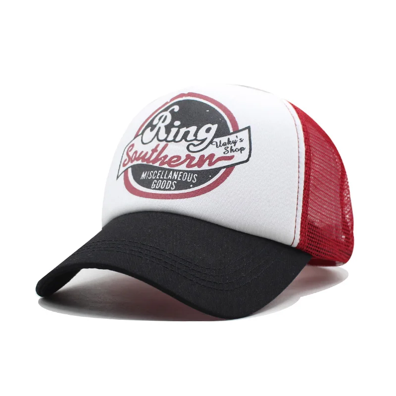 Бейсболка Snapback для мужчин и женщин Кепка с 5 панелями сетка кепка быстросохнущая