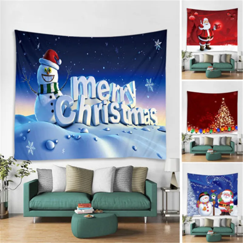 Рождественский ковер на стену гобелен домашний декор художественный Декор новое