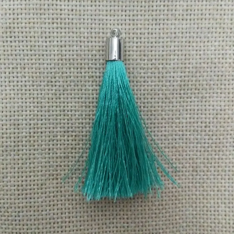 Серьги решений чокер с кисточками застежка для бус Подвески кисти из волокна