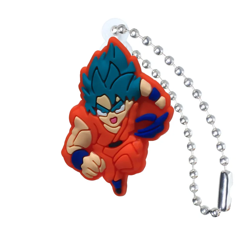 20 шт. Dragon Ball фигурки героев аниме мяч цепи брелок интимные аксессуары крышка кепки кольцо для ключей Дети DIY игрушечные лошадки Вечерние - Цвет: 8211-04x20pcs