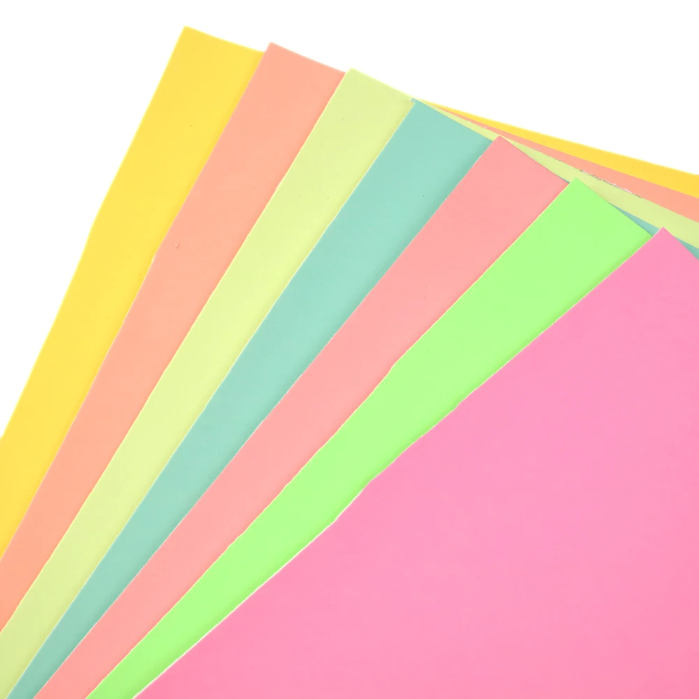 Светится в темноте Однотонные искусственная Синтетическая кожа комплект ткань