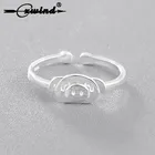 Кольцо Cxwind женское регулируемое в виде головы свиньи, кольцо с изображением Знака Доллара