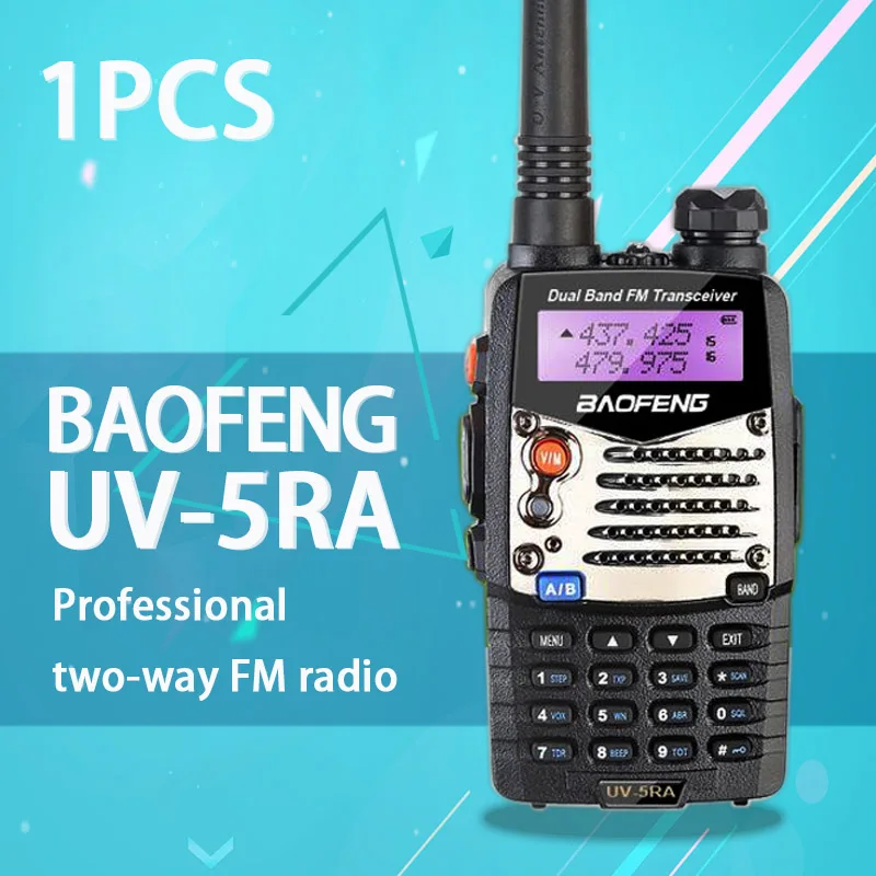 (1 шт.) Baofeng UV5RA Ham двухстороннее радио двухдиапазонный 136 174/400 520 MHz BaoFeng UV 5RA иди и