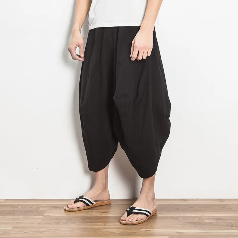 Аладдин цыганский Хиппи Мешковатые Штаны Мужские Пиджаки Повседневные