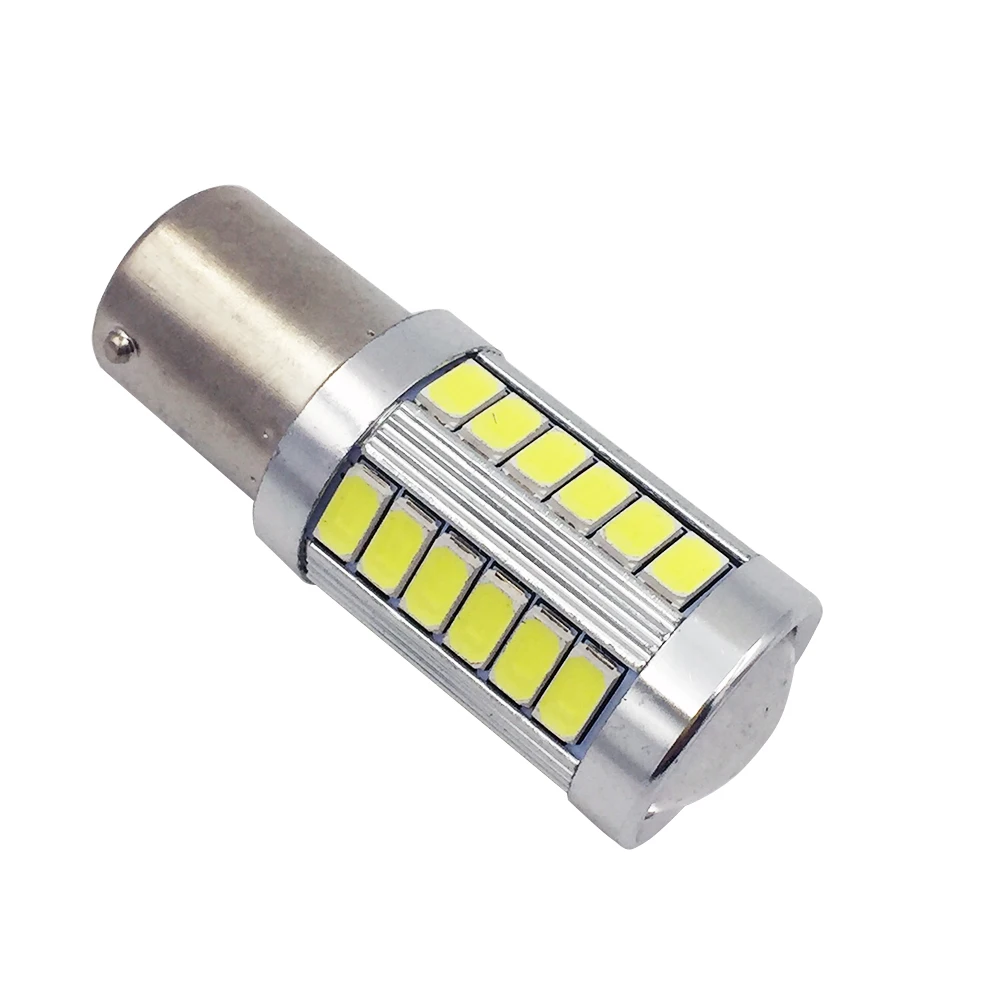 YSY 4X 1156 33SMD BA15S P21W S25 5630 5730 с линзой белый/красный/янтарный цвет Автомобильные