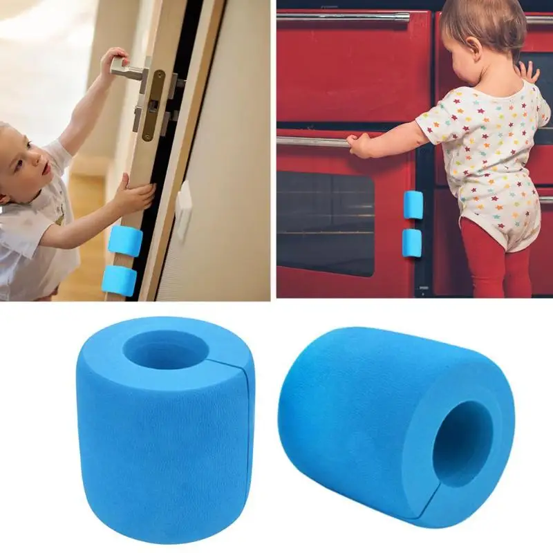 Детская цилиндрическая дверная пробка угловая защита для пальцев от защелки