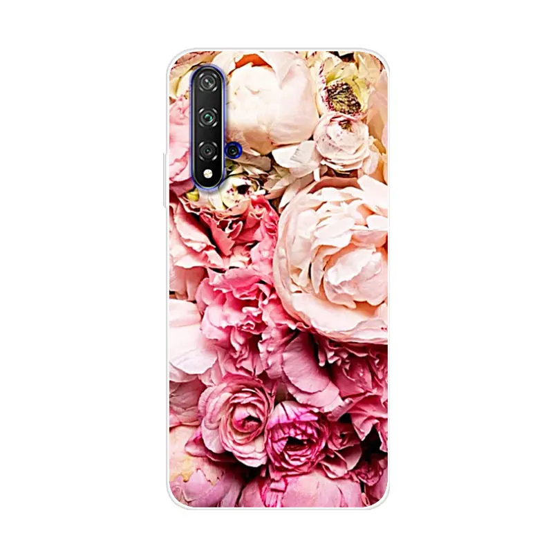 19 Для Nova 5T чехол huawei Nova 5T чехол силиконовый ТПУ Мягкая задняя крышка чехол для huawei Nova5T чехол Чехол Nova 5T 5 T бампер - Цвет: 19